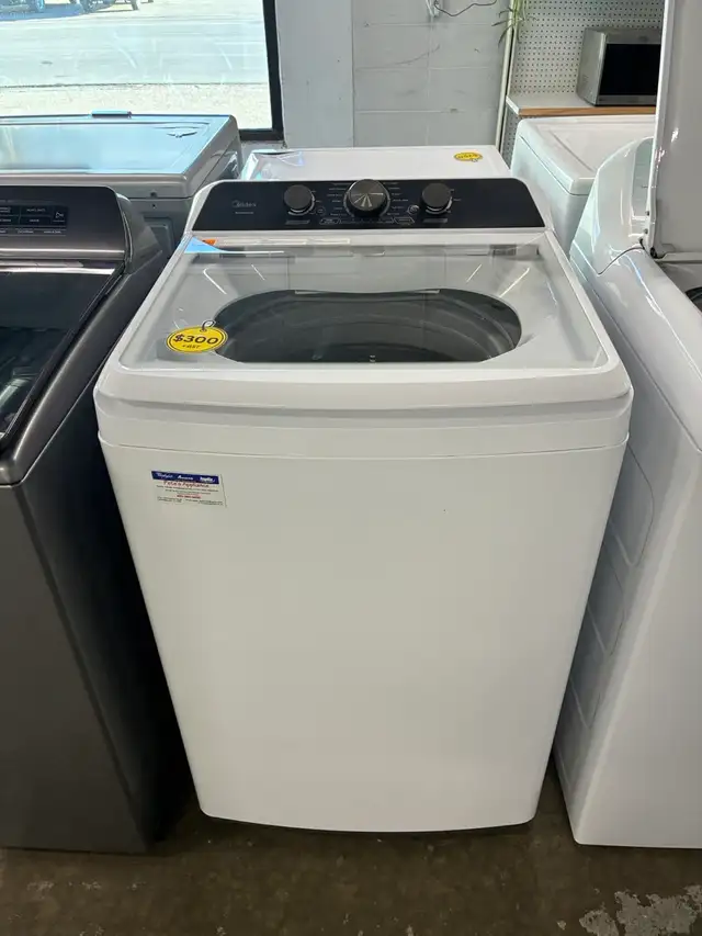 Washer Top Load Midea - 90-day warranty - Credit Cards accepted