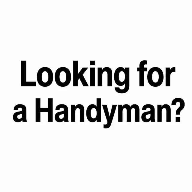 Handyman | 50$-85$ Flat Rate | 2 hours