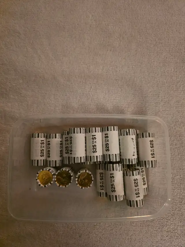 1$/ Loonie rolls