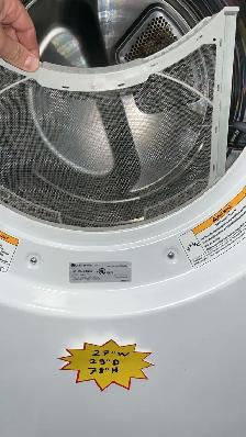 LG 27" Stackable Washer and Dryer-30-Day Warranty - Photo 7