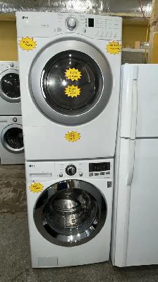 LG 27" Stackable Washer and Dryer-30-Day Warranty - Photo 2