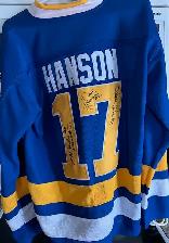 Hanson Brothers Autographed Jersey/2-8' x 10' pictures - Photo 2