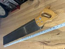 Vintage Stanley & Nicholson 24' steel back miter saws - Photo 2