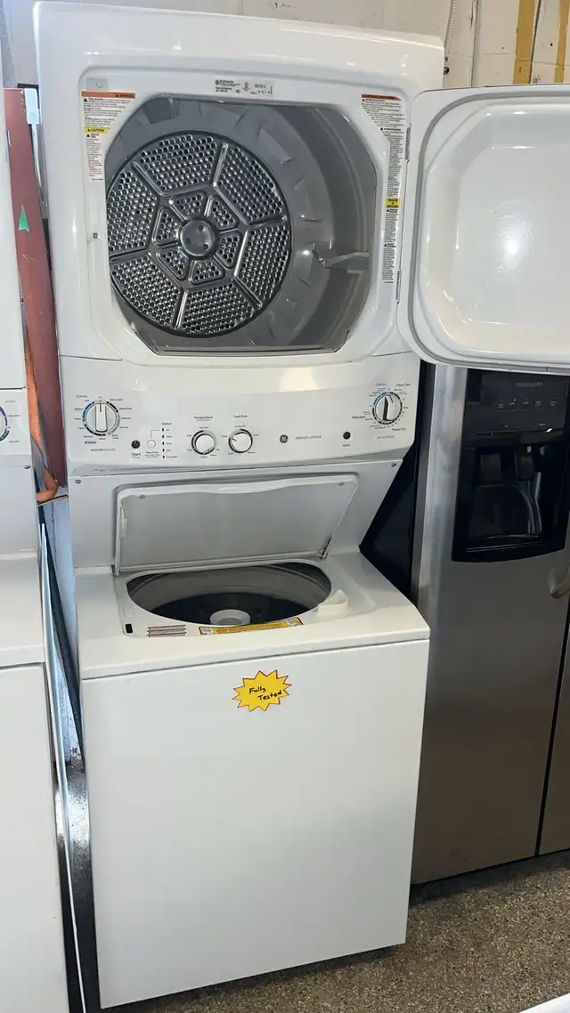 GE Stacked 27" Big Capacity Laundry-30-Day Warranty - Photo 6