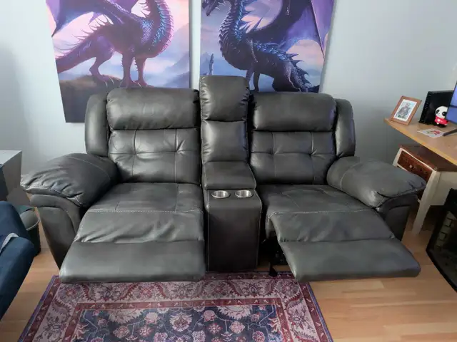 Rocking/Reclining Loveseat FOR SALE - Photo 2