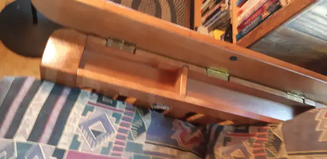 Solid Hardwood Futon  frame and mattress $350 - Photo 6