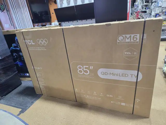 85-inch TCL QM6 Series QD-Mini LED TV