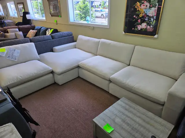 4 Piece Elyza  Modular Sectional Reg. $3999