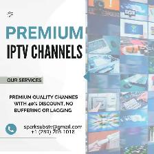 UHD I.P.T.V with latest movies and series