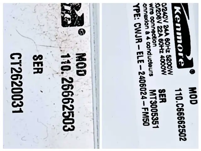 Kenmore Washer Dryer Set - Will Deliver - Photo 8