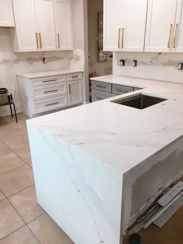 Quartz Countertop Services for Kitchens & Islands - Call now - Photo 4
