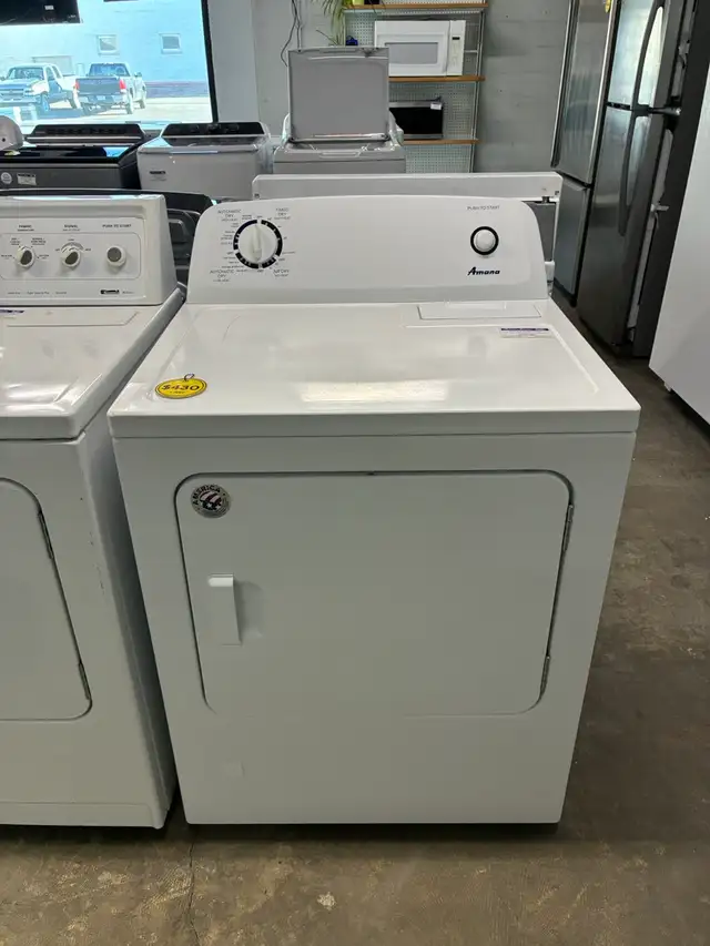 Dryer Top Load Amana - 90-day warranty - Credit Cards accepted