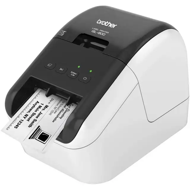 NEW Brother QL-800 High-Speed Professional Label Printer - Photo 2