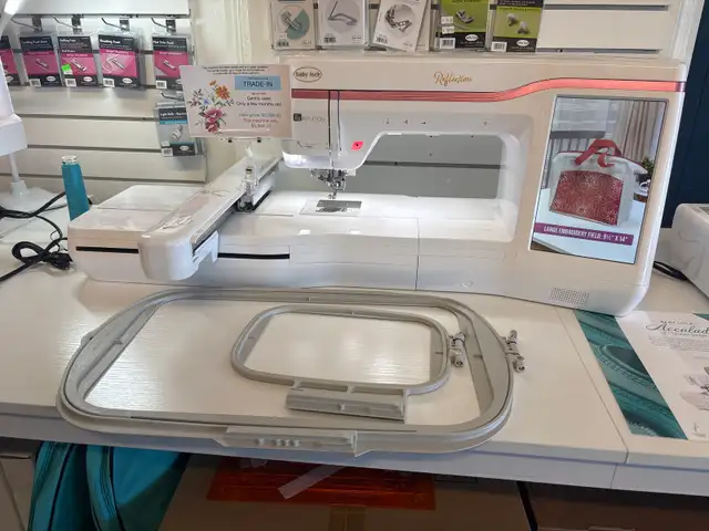 Reflection- embroidery machine