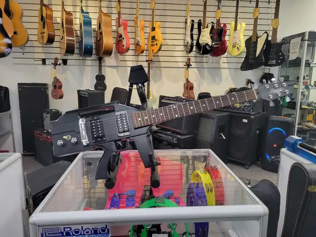 Ktone 'Machine Gun' Style Electric Guitar - Photo 2