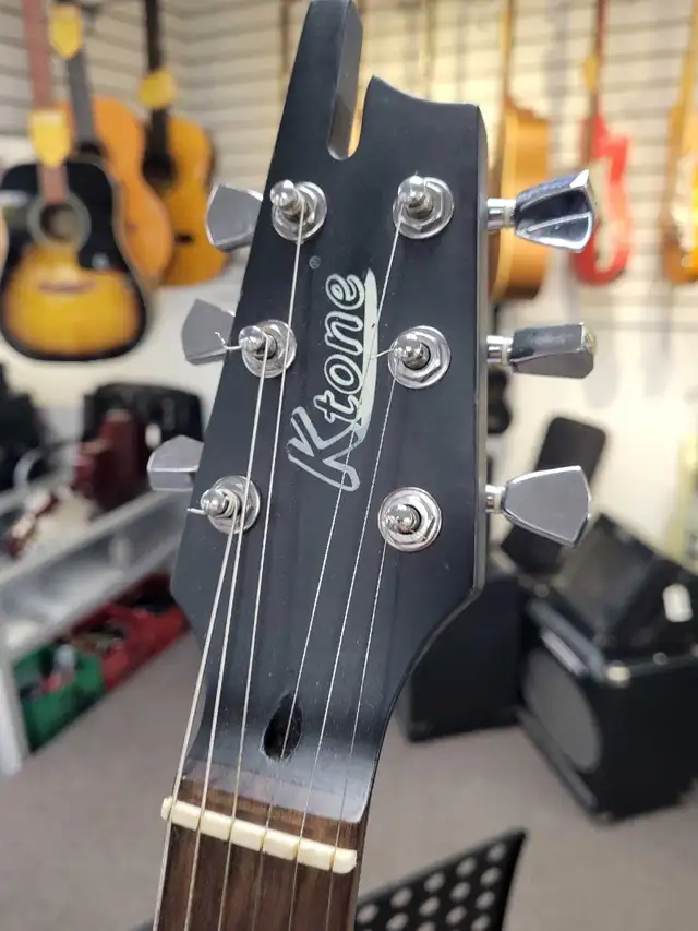 Ktone 'Machine Gun' Style Electric Guitar - Photo 3