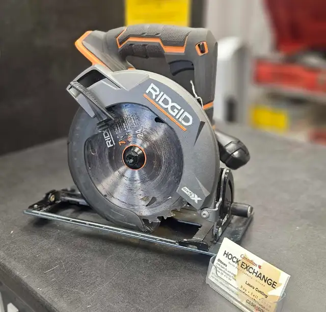 Ridgid Circular Saw 18V TOOL ONLY