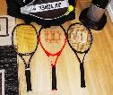 Five Tennis Racquets for Sale (with carry bag) - Photo 5