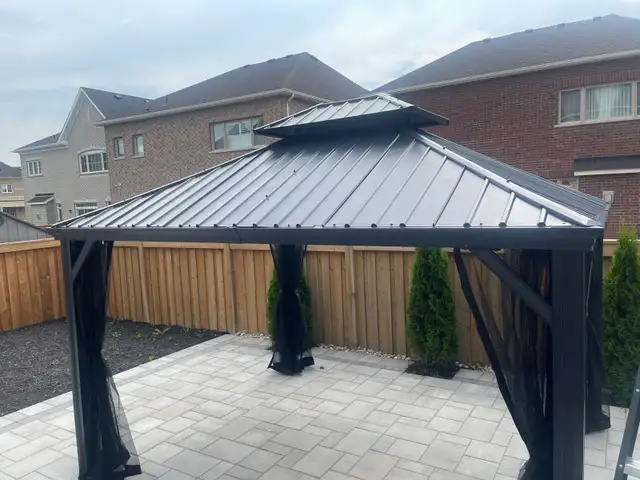 Building gazebos and shed