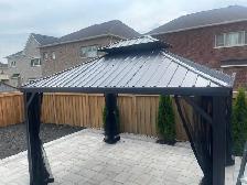 Building gazebos and shed