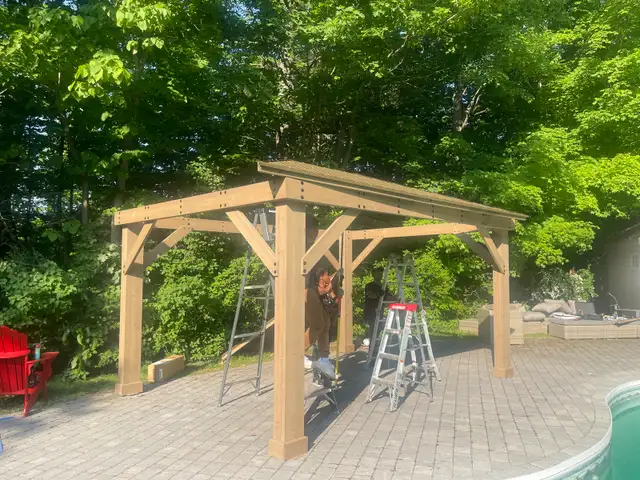 Building gazebos and shed - Photo 5