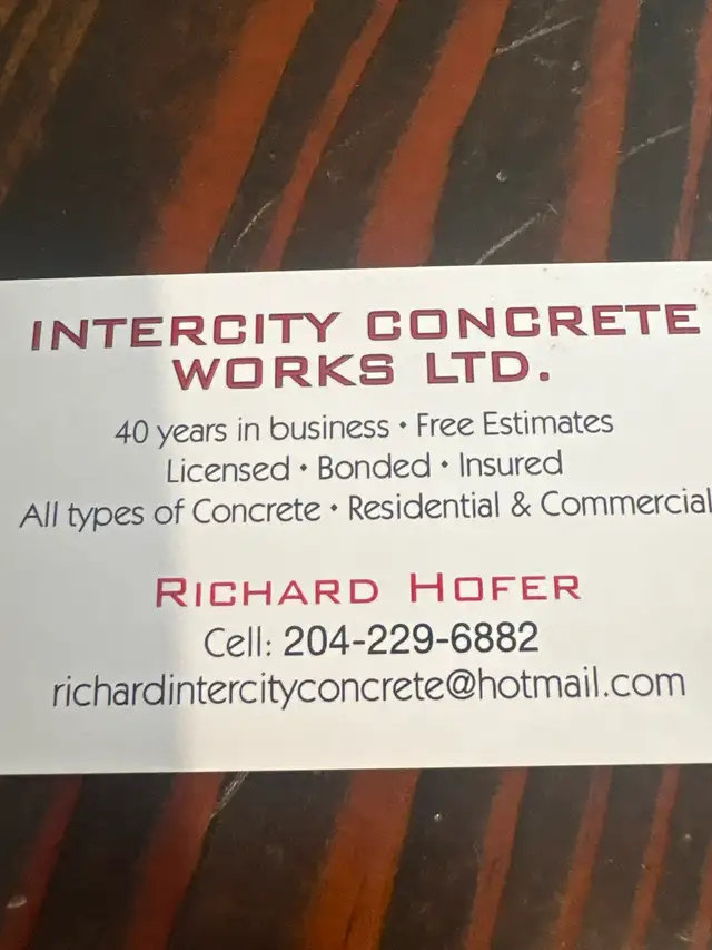 Concrete Finisher / Labourer