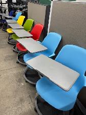Steelcase NoDe Tripod Carousel study chairs $199.99 each