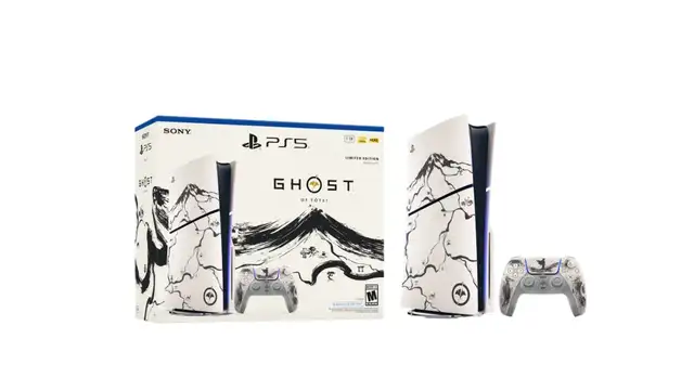 PlayStation5 Slim Disc Ghost of Yotei Black Limited Edition $849