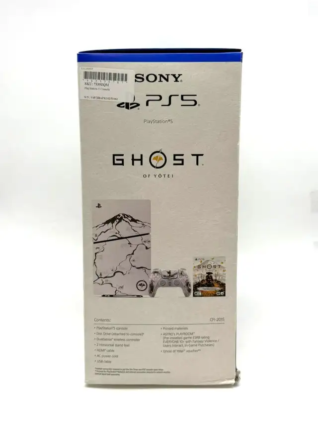 PlayStation5 Slim Disc Ghost of Yotei Black Limited Edition $849 - Photo 5