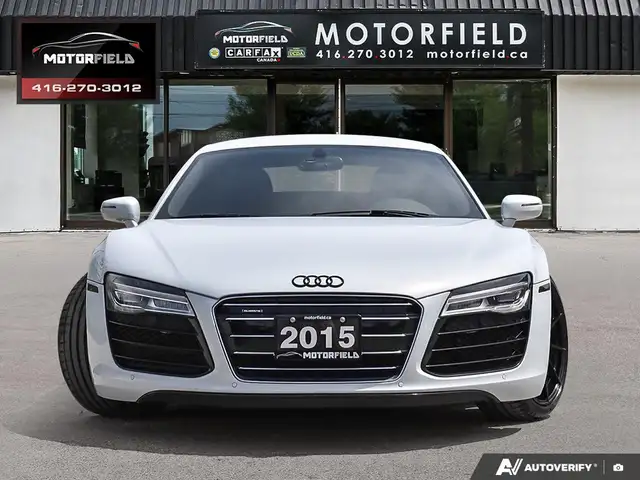 2015 Audi R8 V10 Quattro Carbon Trim B&O® , Red Interior - Photo 2