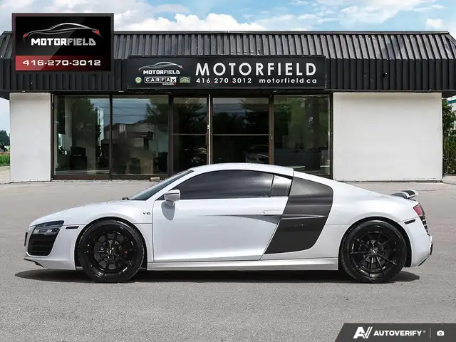2015 Audi R8 V10 Quattro Carbon Trim B&O® , Red Interior - Photo 3