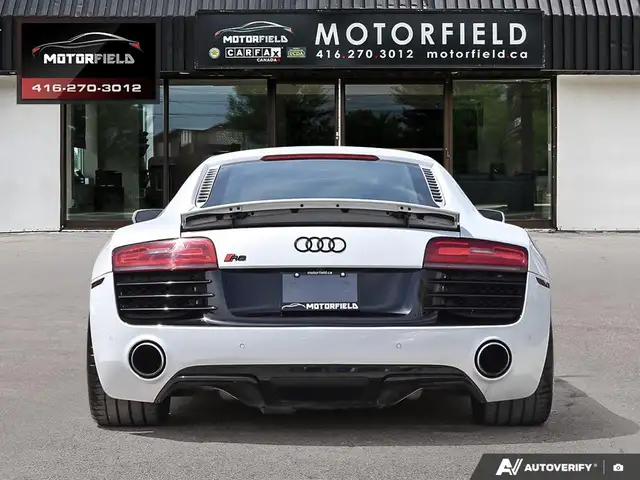 2015 Audi R8 V10 Quattro Carbon Trim B&O® , Red Interior - Photo 5
