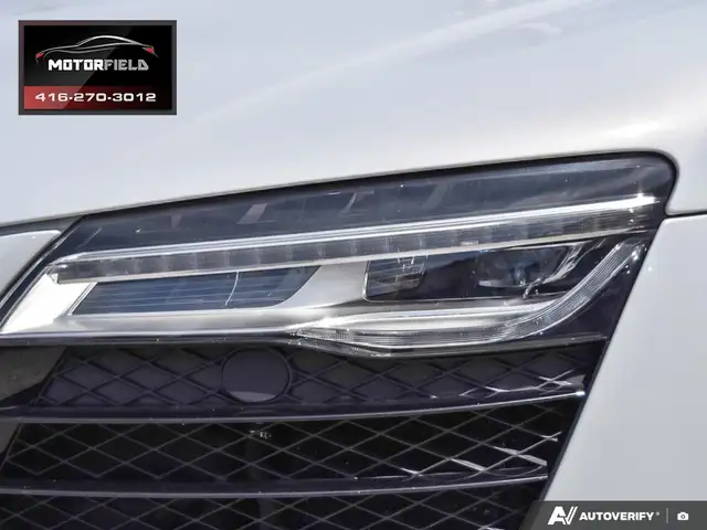 2015 Audi R8 V10 Quattro Carbon Trim B&O® , Red Interior - Photo 9