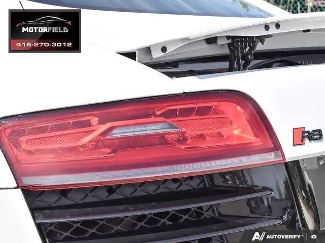 2015 Audi R8 V10 Quattro Carbon Trim B&O® , Red Interior - Photo 10
