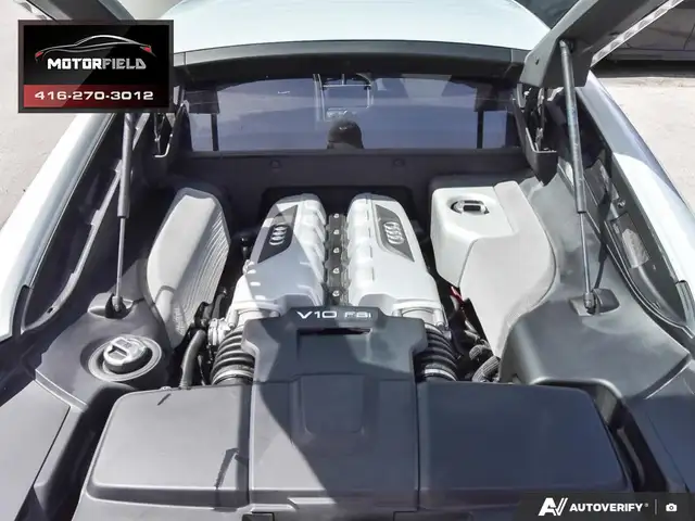 2015 Audi R8 V10 Quattro Carbon Trim B&O® , Red Interior - Photo 11