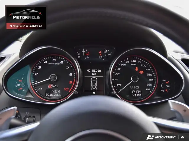 2015 Audi R8 V10 Quattro Carbon Trim B&O® , Red Interior - Photo 14