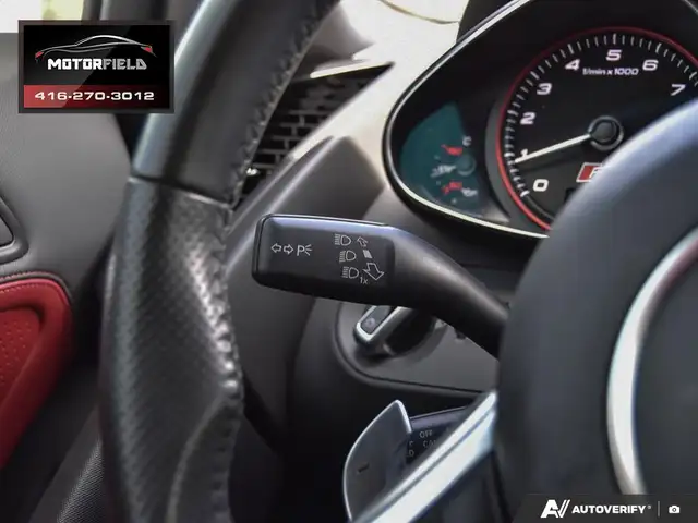 2015 Audi R8 V10 Quattro Carbon Trim B&O® , Red Interior - Photo 15