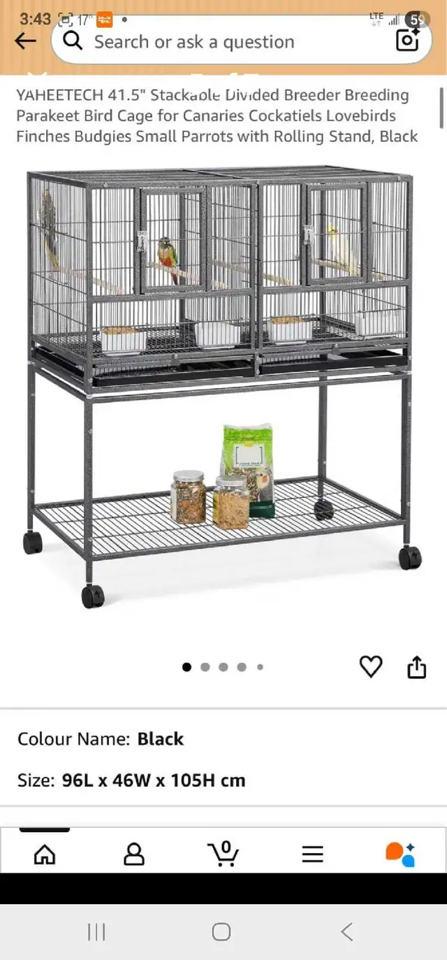 DOUBLE BREEDING CAGE - Photo 7