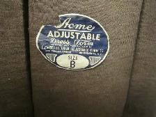 Vintage 1920's/1930's ACME Adjustable Dress Form, Size B - Photo 2