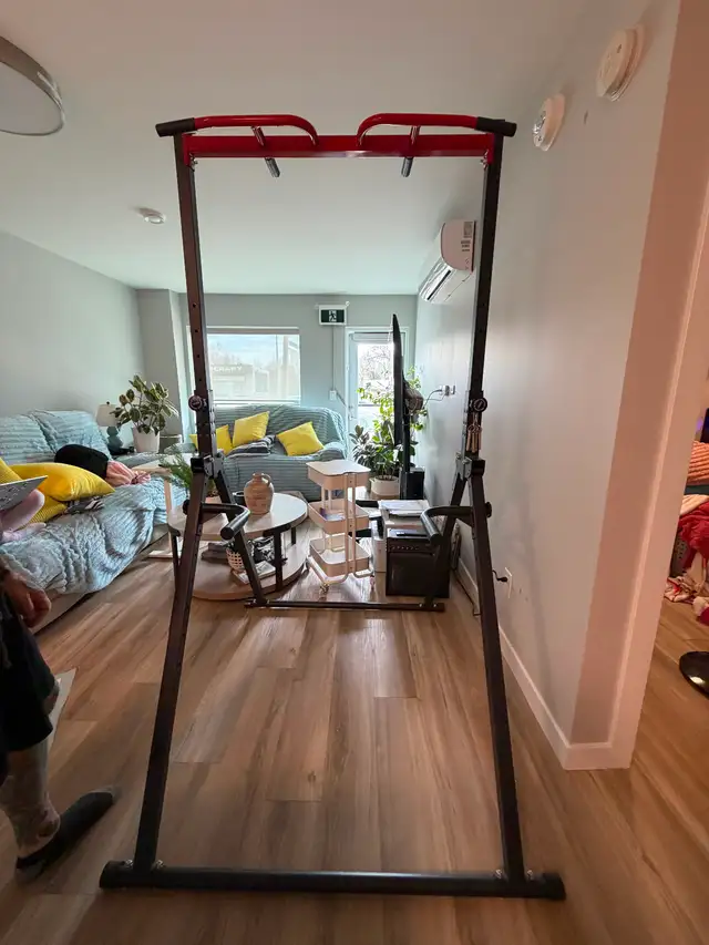 Foldable Pull Up Bar Dip Station - Photo 3