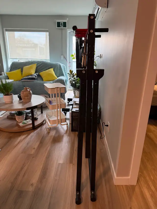 Foldable Pull Up Bar Dip Station - Photo 4