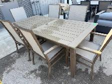 Outdoor patio dining set