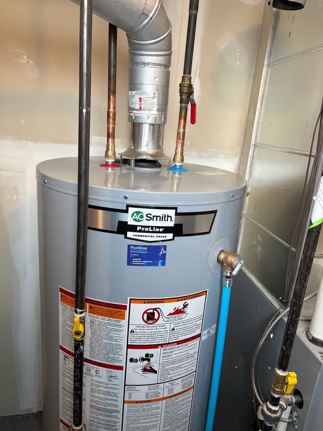 hot water tank installations