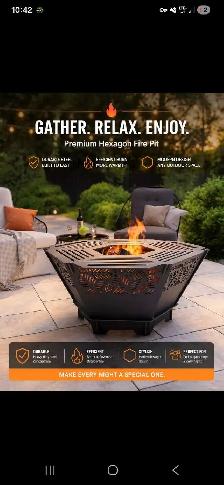 Heavy Duty Steel Fire Pits – 5 Designs, easy assembly