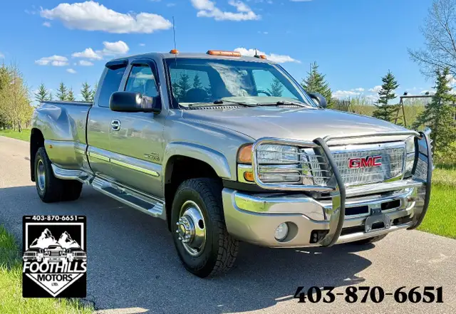 2003 GMC SIERRA 3500HD SLT RWD Dually LB7 Diesel VERY CLEAN!