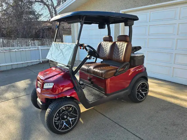 Custom Lithium Club Car Onward Golf Cart