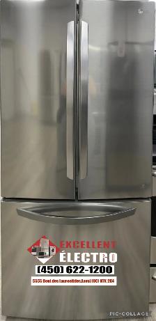 FRIGO BLACK STAINLESS 33 po & 30 po EN PROMOTION  GARANTIE 1AN
