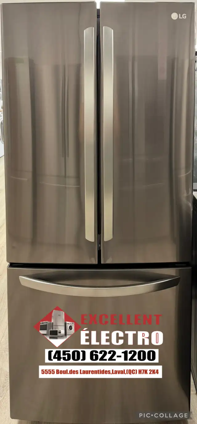 FRIGO BLACK STAINLESS 33 po & 30 po EN PROMOTION  GARANTIE 1AN - Photo 3