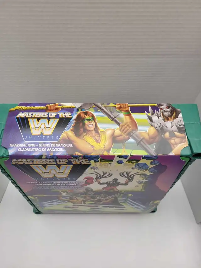 Motu Grayskull WWE wrestling ring NEW - Photo 2
