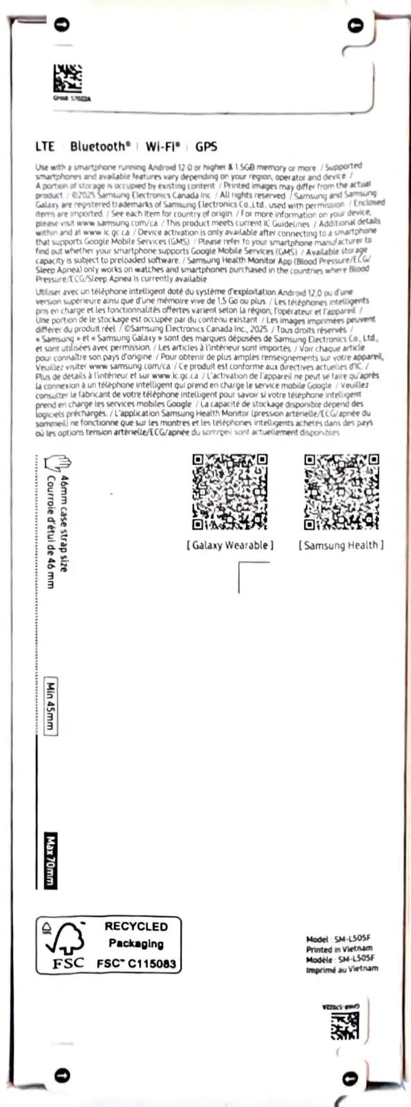 Samsung Galaxy Watch 8 Classic LTE 46mm - Photo 2